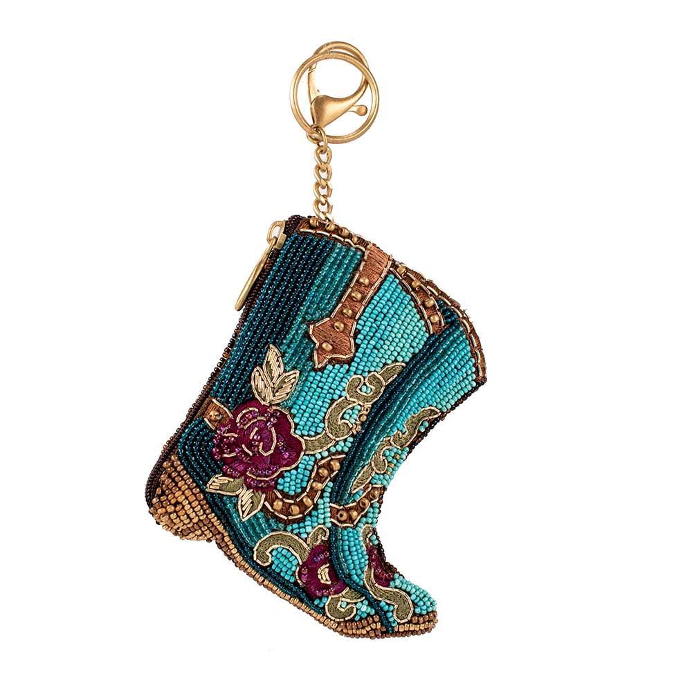 Mary Frances Kickin' Around Coin Purse/Key Fob