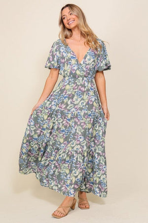 ARYA FLORAL MAXI DRESS TIMING 