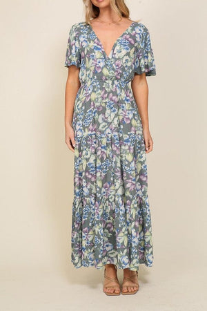 ARYA FLORAL MAXI DRESS TIMING 