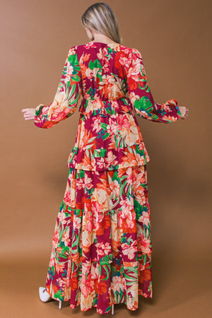LEAVE YOU SPEECHLESS WOVEN MAXI DRESS