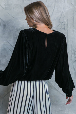 It'S Your Time Velvet Top