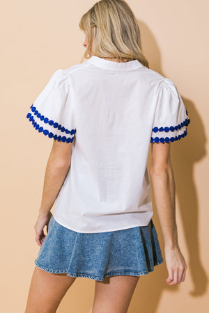 Learn as You Go Woven Top