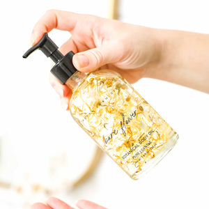 Bare Flower Natural Fragrance Free Body Oil - Best for Sensitive Skin