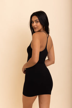 Barely There Seamless Slip Dress XS/S / Black
