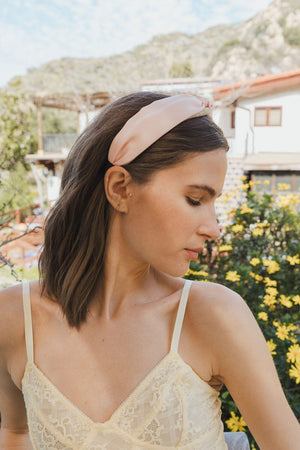 Basic Woven Knot Headband Accessories Leto Collection 