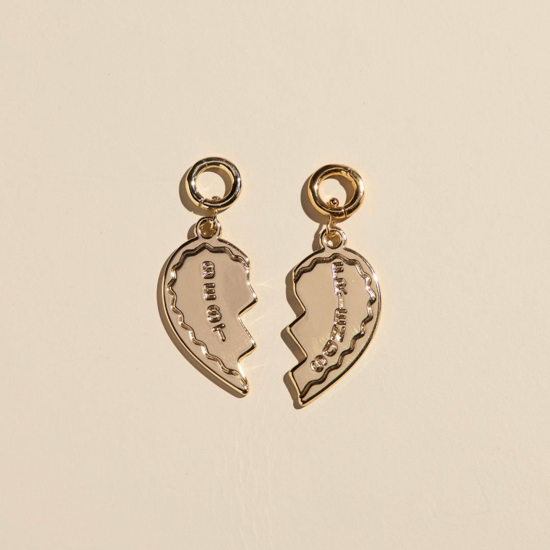 Gold Best Friends Charms Set