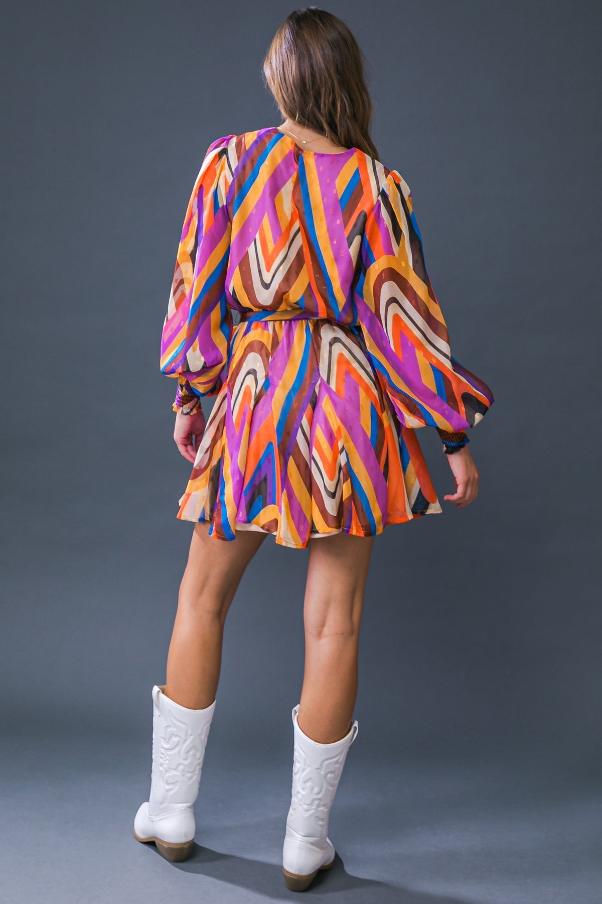 Paloma Party Woven Mini Dress