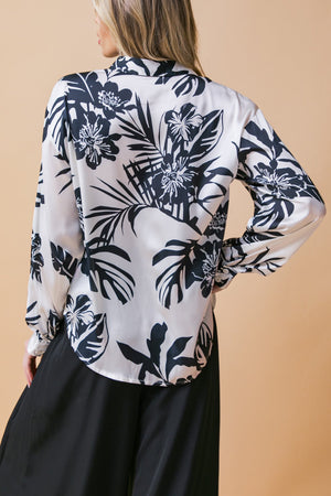 BRIDE AND TRUE SATIN TOP