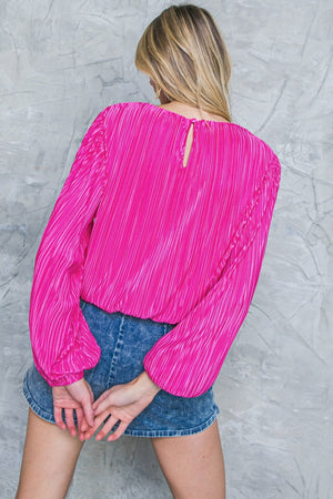 HOPE AND DREAMS WOVEN TOP