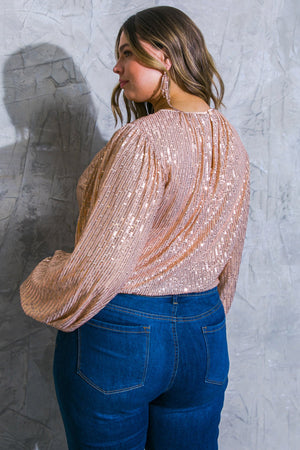 HOPE YOU REMEMBER SEQUIN TOP
