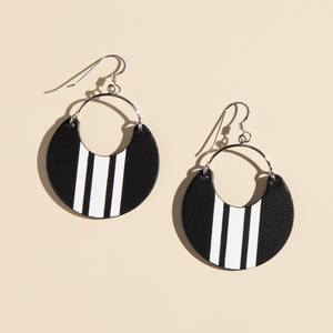 Black Rally Nina Earrings