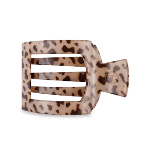 Blonde Tortoise Large Flat Square Hair Clip