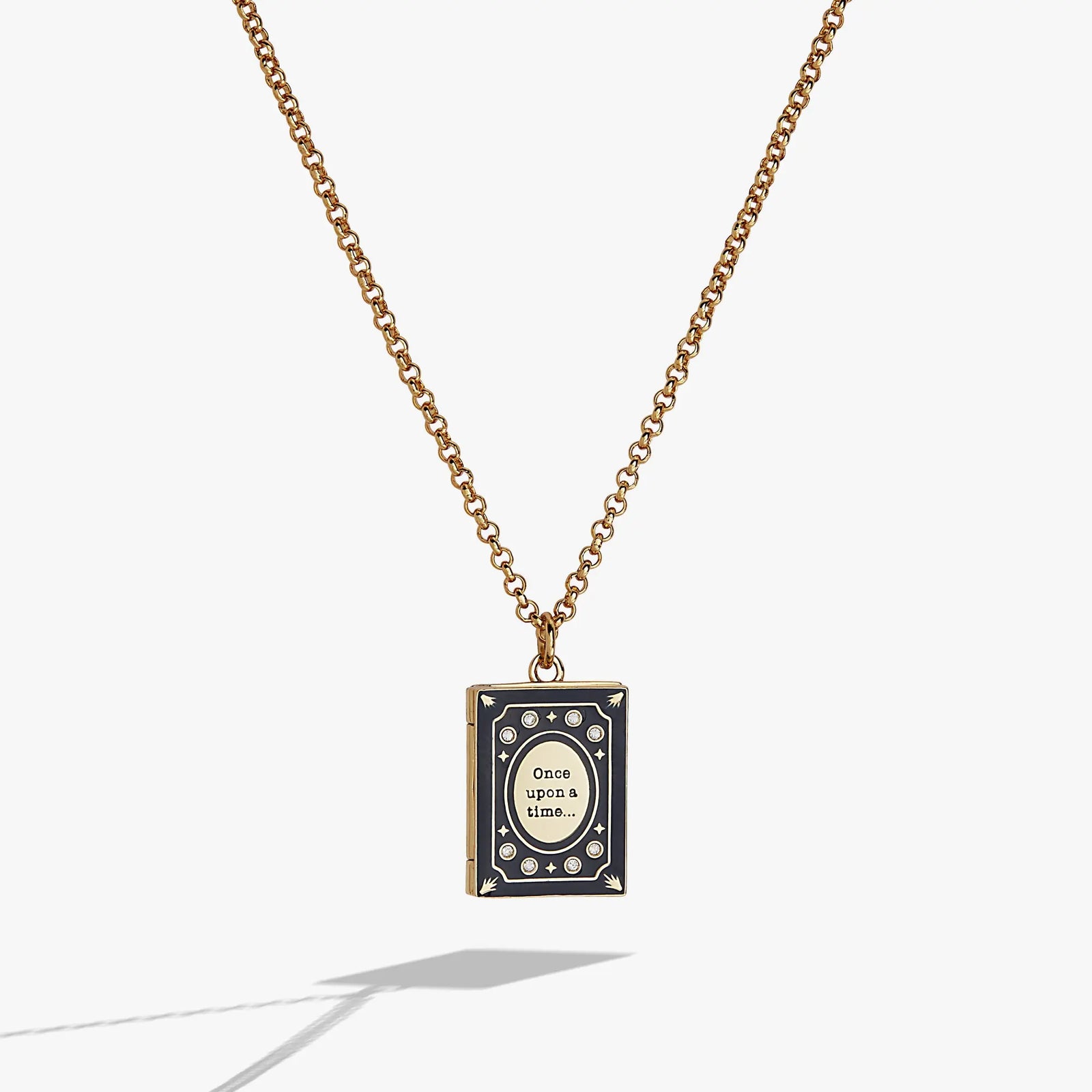 'A Reader Lives A Thousand Lives' Book Club Locket Pendant