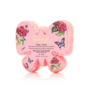 Rose Body Buffer & Candle Set