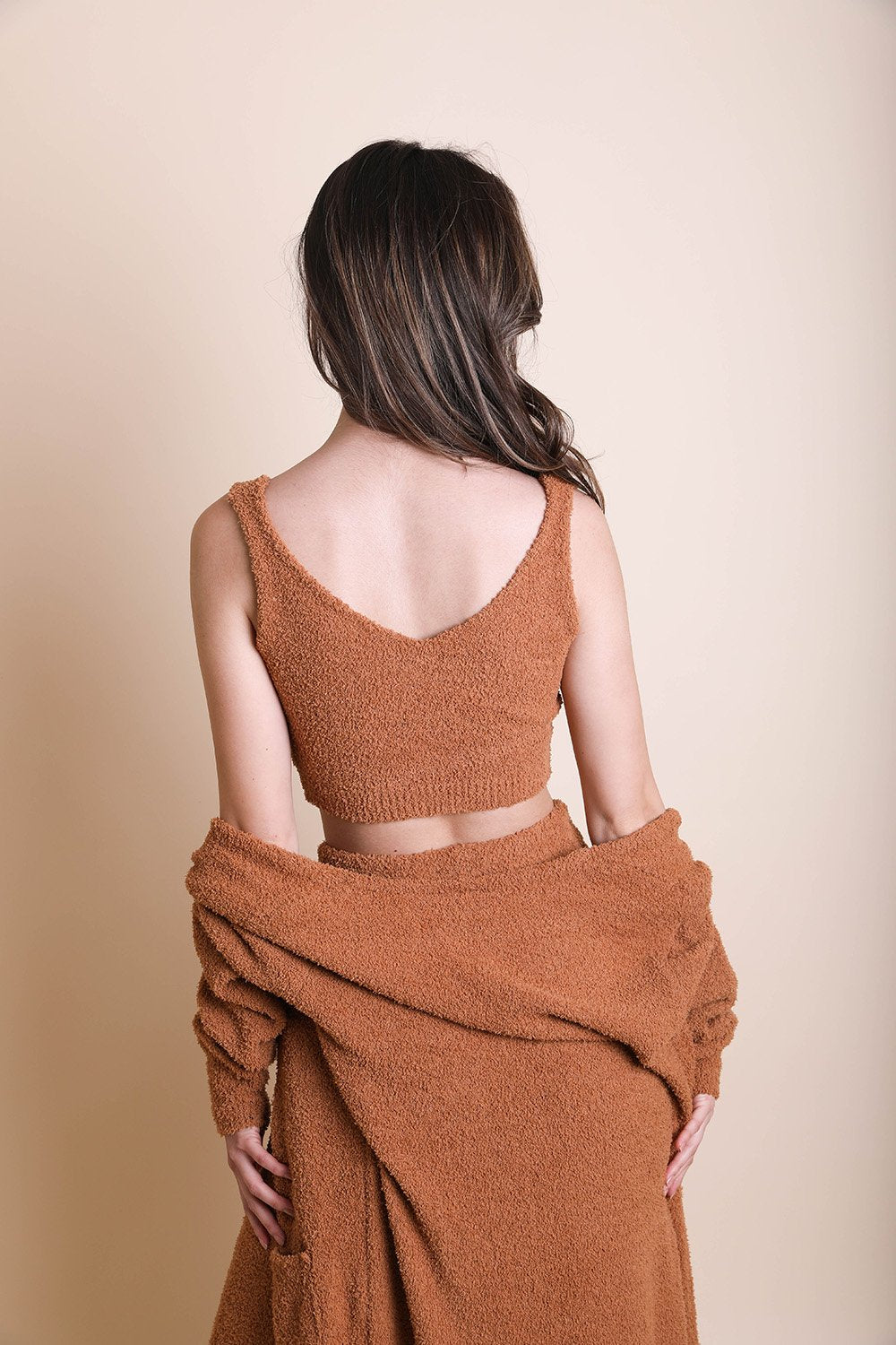 Boucle Soft Brami Bralette XS/S / Camel