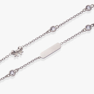 Bow Chain Double Strand Bracelet