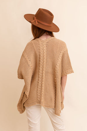 Braided Kurt Ruana Ponchos