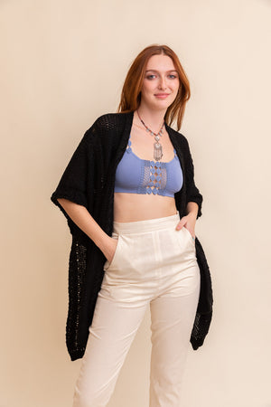 Braided Kurt Ruana Ponchos