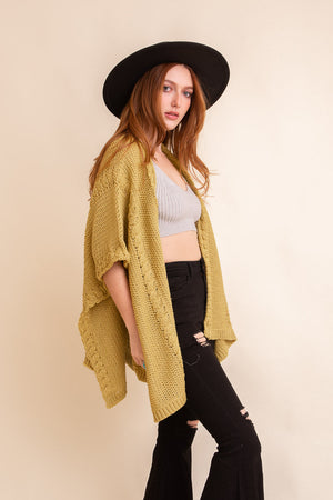 Braided Kurt Ruana Ponchos