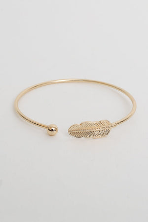 Chic Feather Cuff Jewelry Leto Collection 