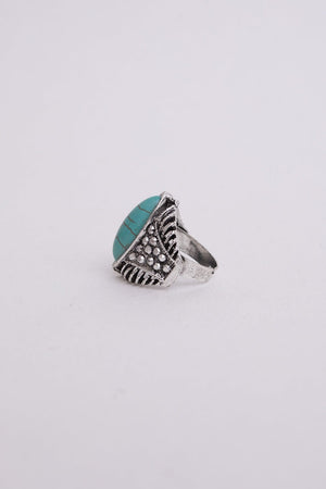 Classic Marquise Turquoise Ring Jewelry Leto Collection 