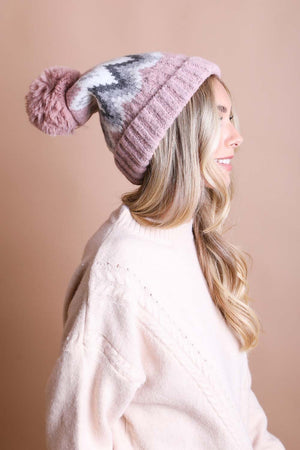 Classic Winter Pom Beanie Hats & Hair Leto Collection 