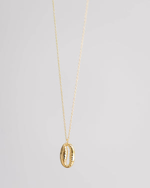 Gold Cowrie Necklace