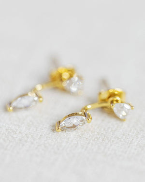 Crystal Jacket Studs