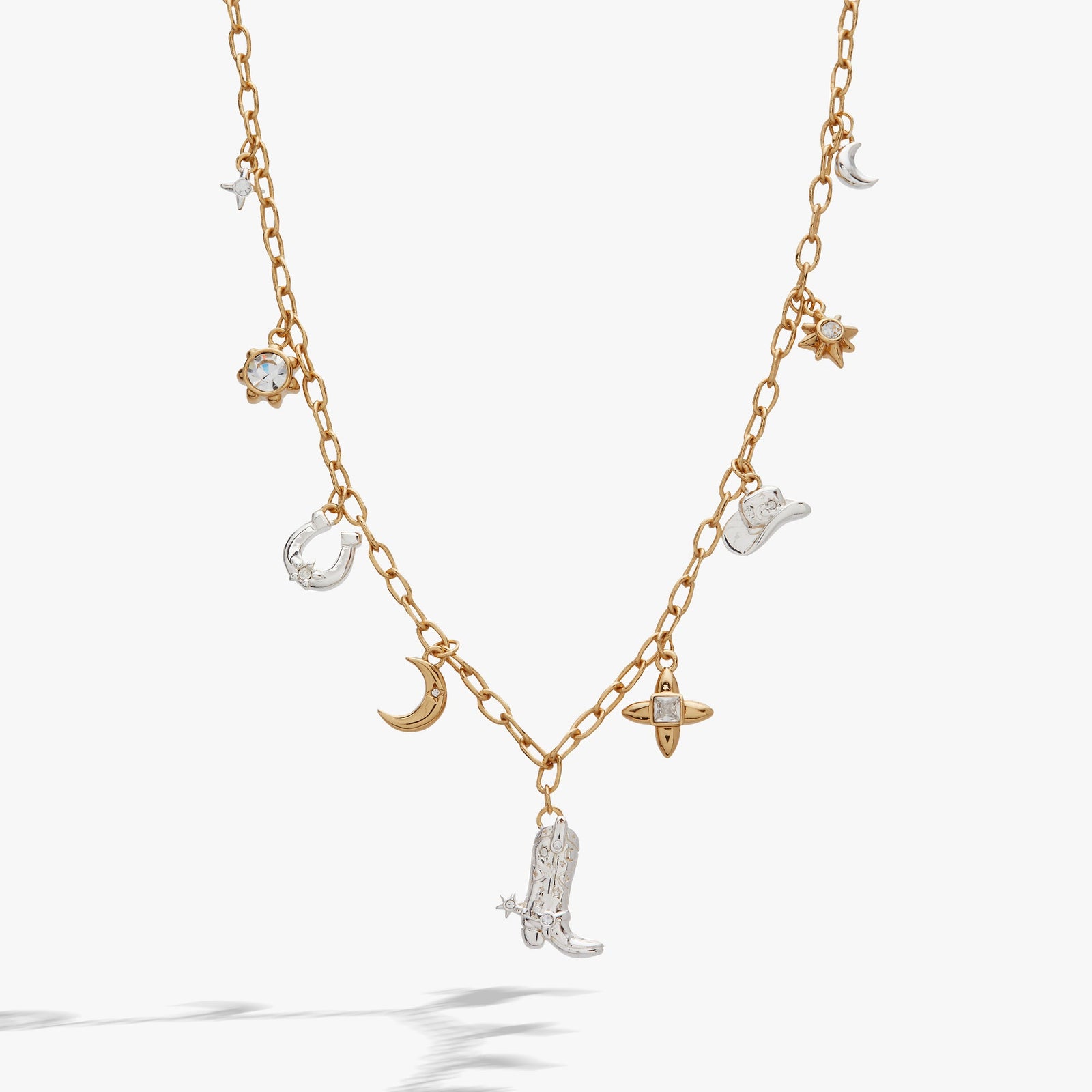 Cosmic Cowgirl Charm Necklace