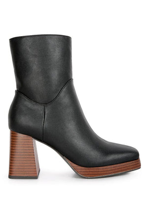 Couts High Ankle Heel Boots Rag Company 