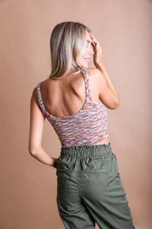 Cozy Whimsical Boucle Brami Top Leto Collection 