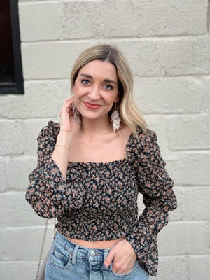 Cream Florence Earrings