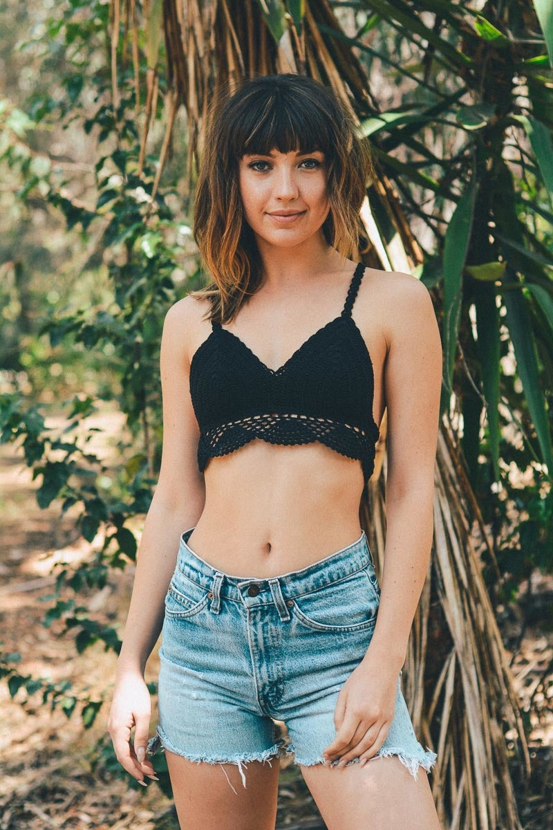 Crochet Crop Top - Knitted Belle Boutique