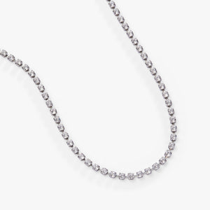 Crystal Tennis Chain Necklace