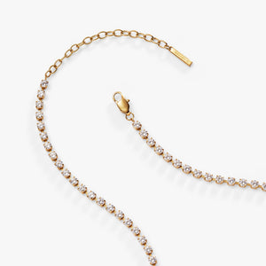 Crystal Tennis Chain Necklace