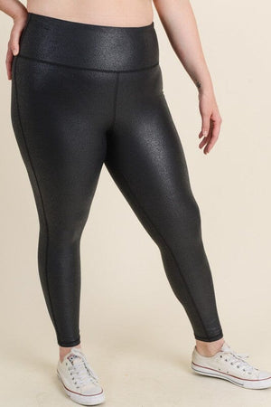 Curvy OG Foil High Waist Leggings Mono B 