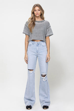90's Vintage Flare Jeans - VERVET by Flying Monkey