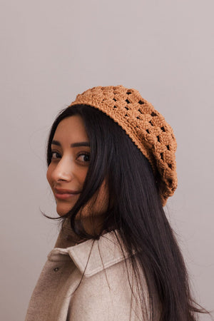 Darling Crochet Knitted Beret Beanies Leto Collection 