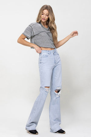 90's Vintage Flare Jeans - VERVET by Flying Monkey