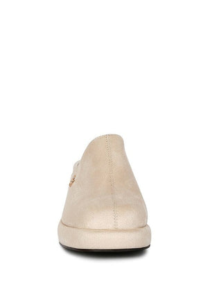 DELAUNAY Suede Heeled Mule Sandals Rag Company 