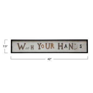 Sign "Wash Your Hands"