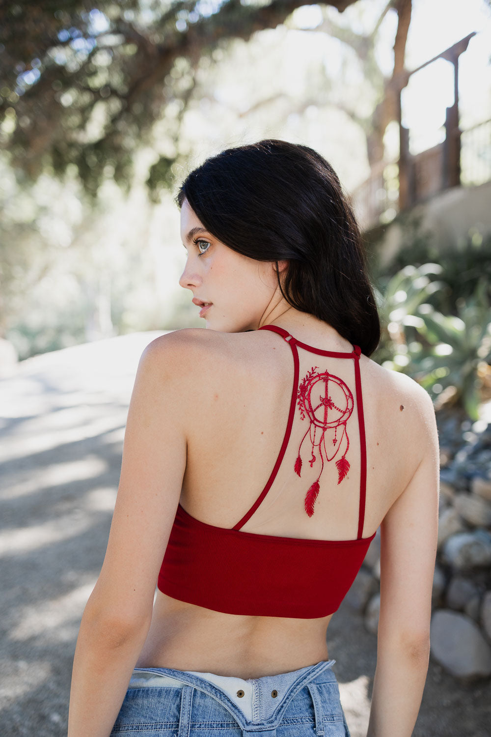 Dreamcatcher Tattoo Back Brami Bralette