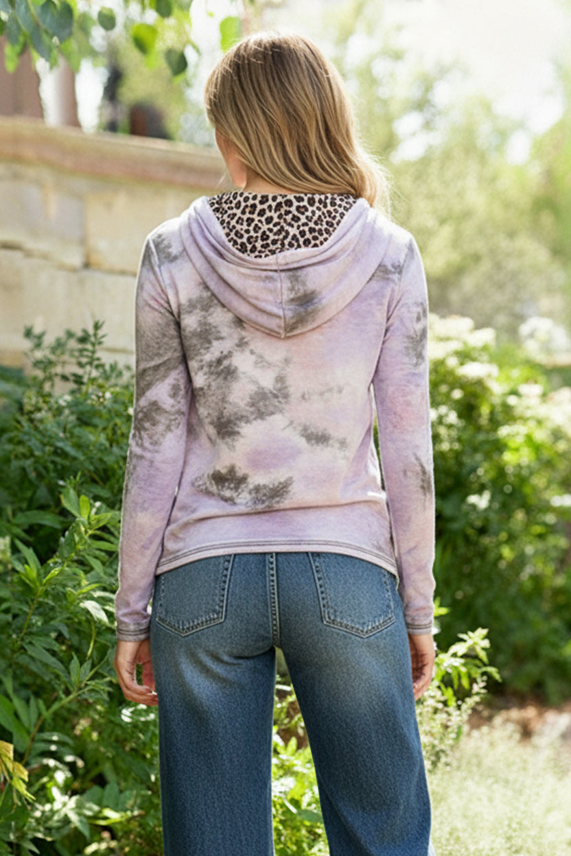 Roaming Free Lavender Hoodie