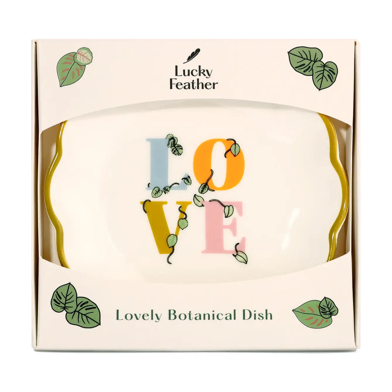 Botanical Dish by Lucky Feather