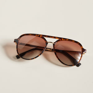 Earhart Cheetah Sunglasses