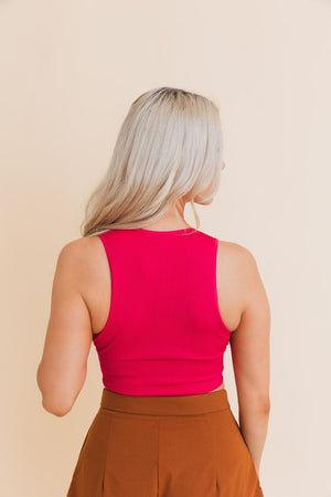 Eco Chic Ribbed Harmony Crop Top Top Leto Collection 
