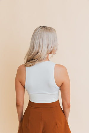 Eco Chic Ribbed Harmony Crop Top Top Leto Collection 
