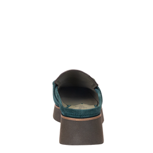 NAKED FEET - ELECT in EMERALD Platform Mules