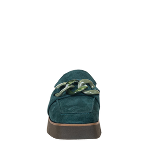 NAKED FEET - ELECT in EMERALD Platform Mules