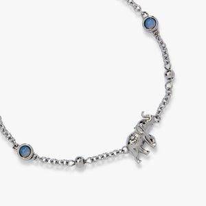 Elephant Inline Charm Anklet